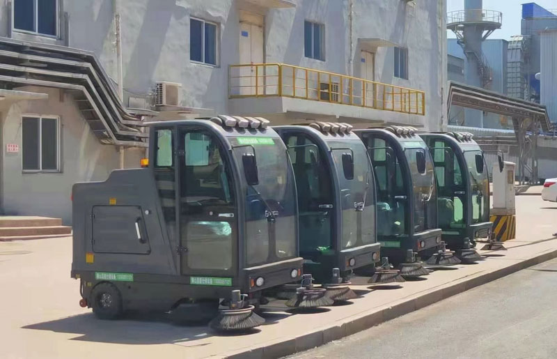 小區電動道路清掃車